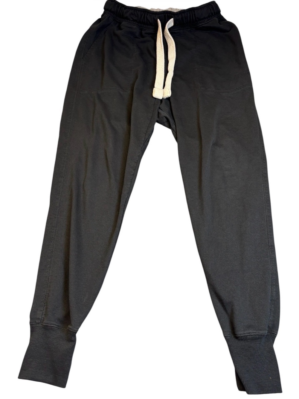 Nineteen91 Cotton On Slim Fit Joggers Black Small Fleece Sweatpants GUC